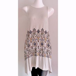 EUC O’Neill Summer Dress Cover Up Size Medium Super Cute w/Mandala Pattern